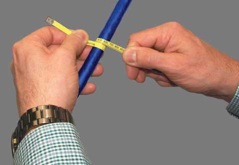 Cable diameter consistency