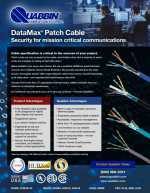 DataMax® Patch Cable - Security for mission critical communications